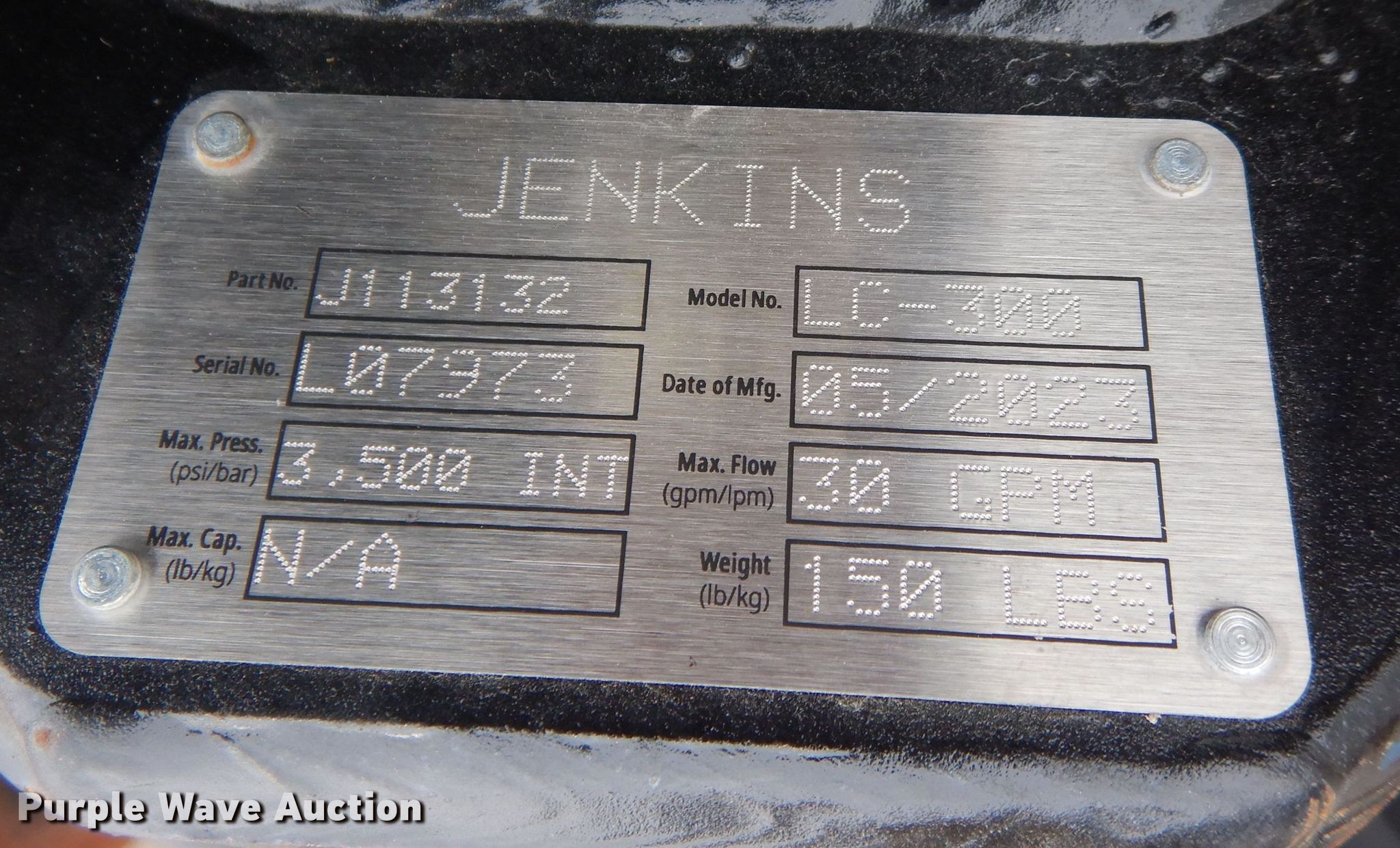 2023 Jenkins LC300 skid steer auger in Emmetsburg, IA Item LC9399