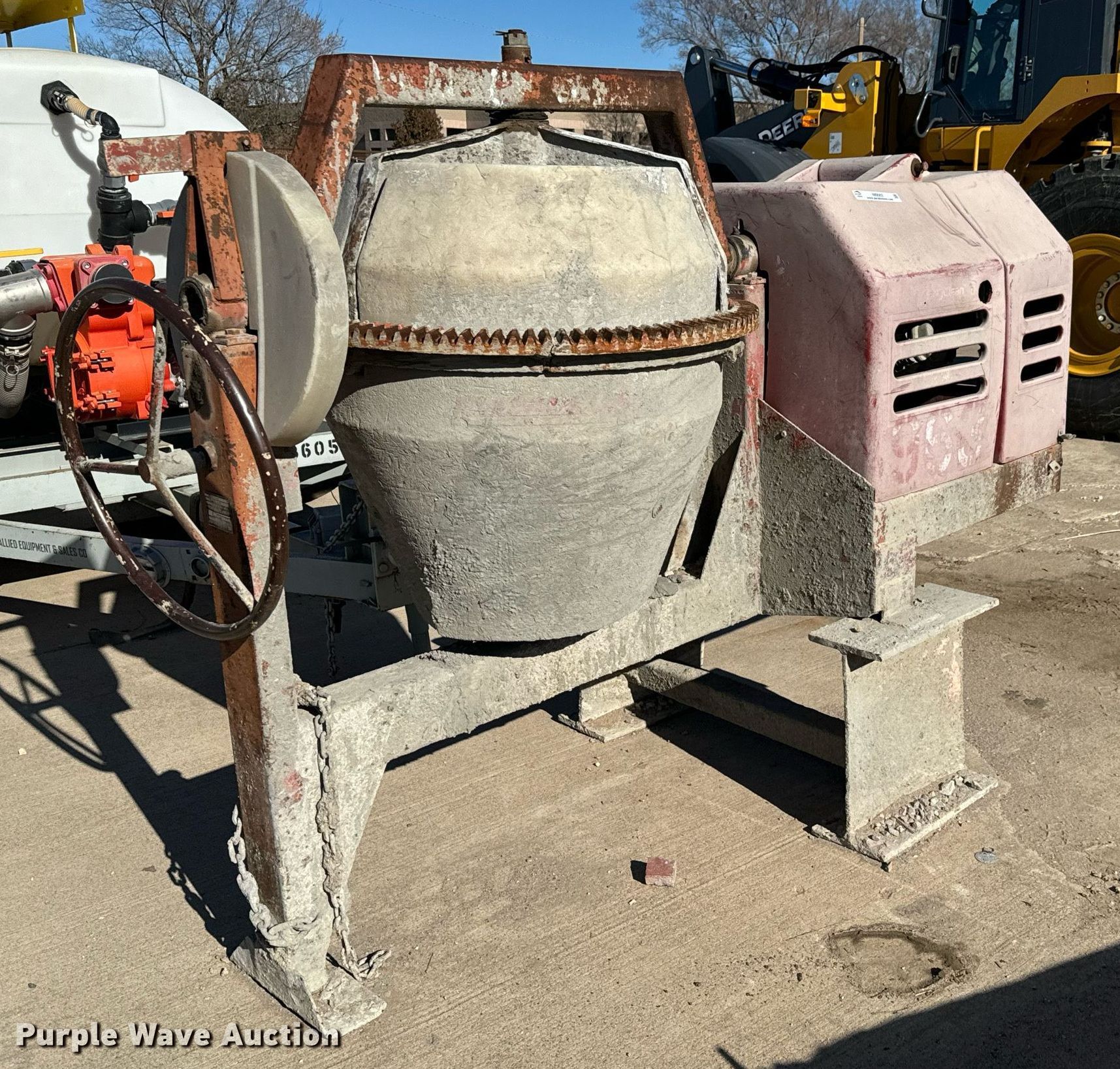 Whiteman WC 60R1 cement mixer in Wichita, KS Item NI9563 for sale