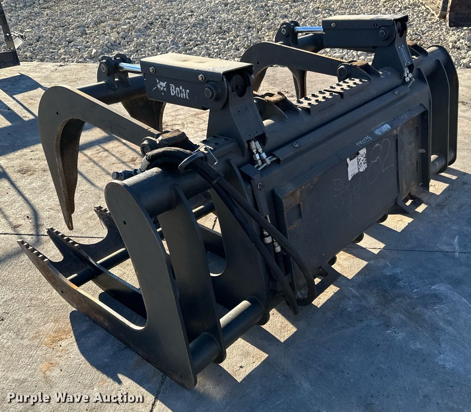 2017 Bobcat GRPL 82 Root skid steer grapple bucket in Wichita, KS