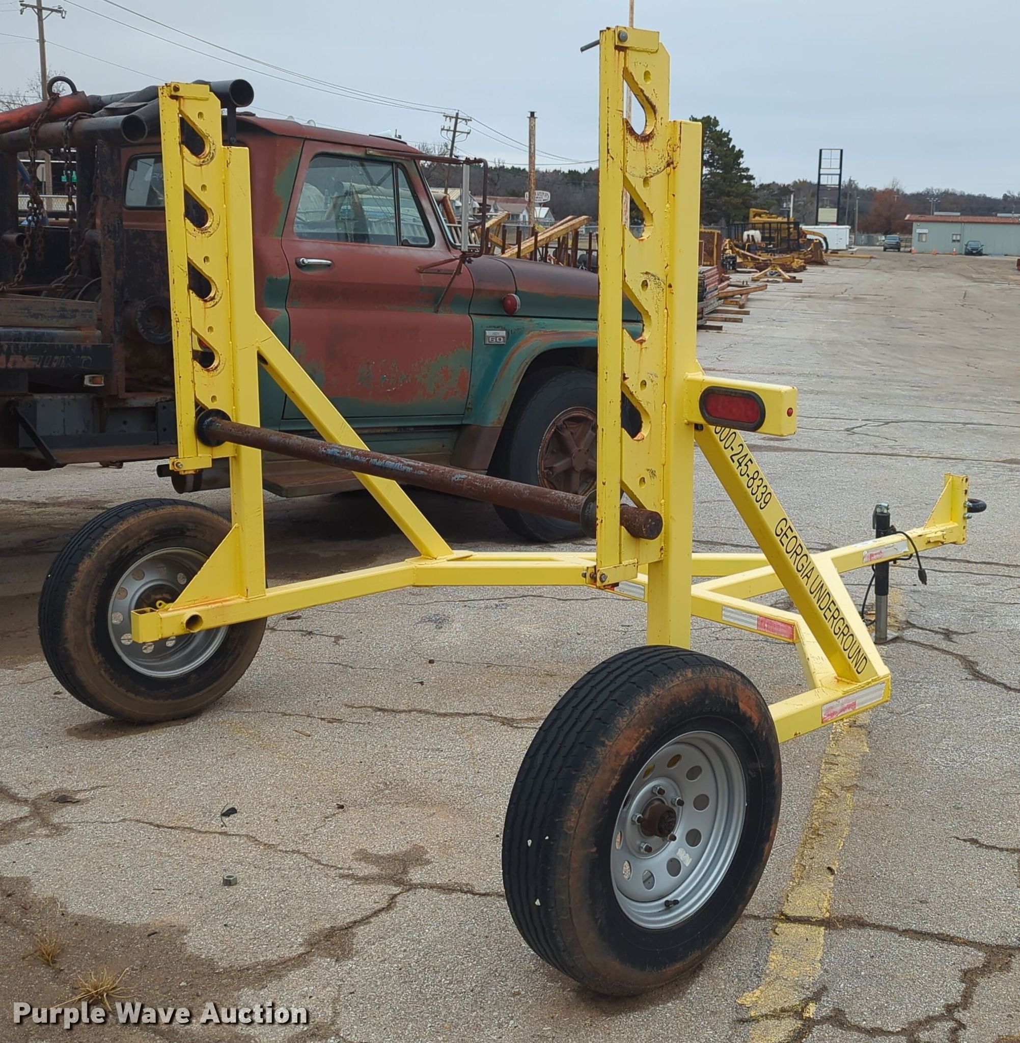 2020 Brown & Hubert Contracting LLC reel trailer in Oklahoma City, OK