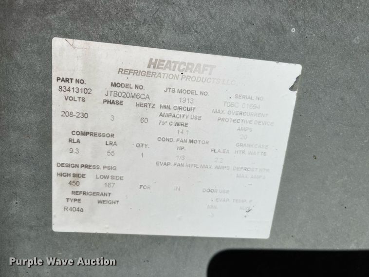 image for item DH8594 2007 Freightliner Business Class M2  refrigerated truck