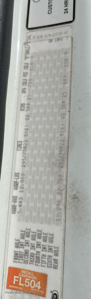 image for item DH8594 2007 Freightliner Business Class M2  refrigerated truck