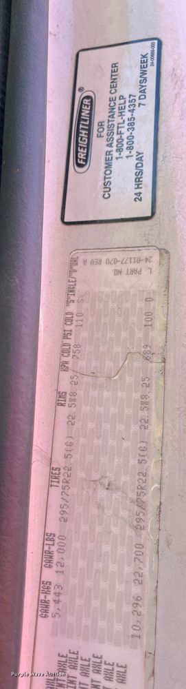 image for item DH8596 2007 Freightliner Business Class M2  refrigerated truck