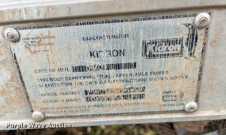 image for item DH8605 2010 Freightliner Business Class M2 106  refrigerated truck