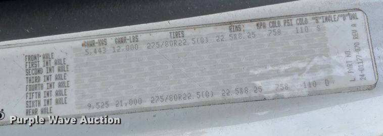 image for item DH8605 2010 Freightliner Business Class M2 106  refrigerated truck