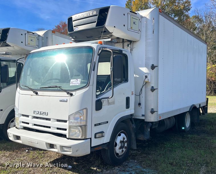 image for item DH8610 2013 Isuzu NRR  refrigerated truck
