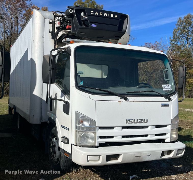 image for item DH8610 2013 Isuzu NRR  refrigerated truck