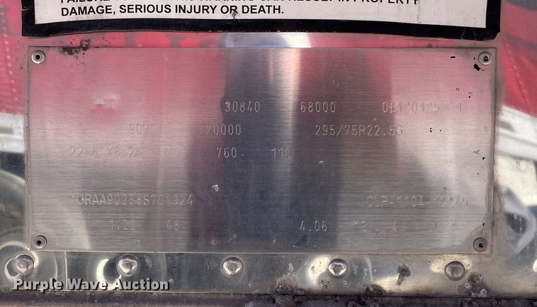 image for item DI6249 2008 Great Dane  refrigerated van trailer