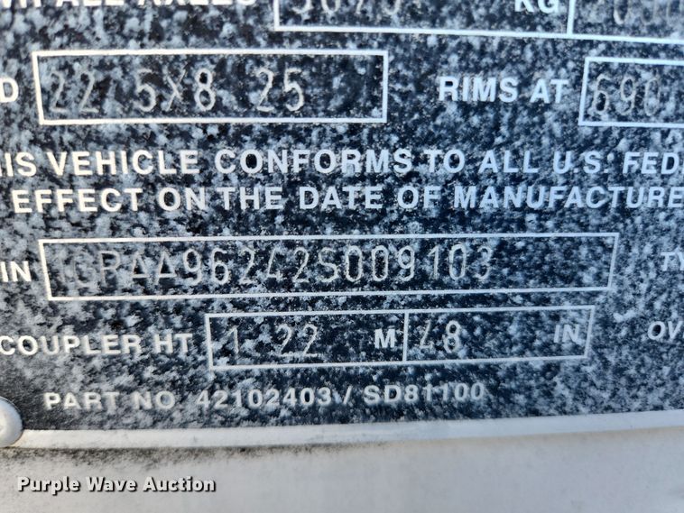 image for item DI6250 2002 Great Dane  refrigerated van trailer