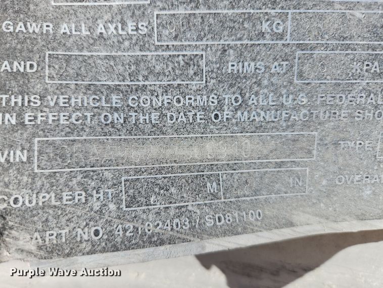 image for item DI6251 2002 Great Dane  refrigerated van trailer