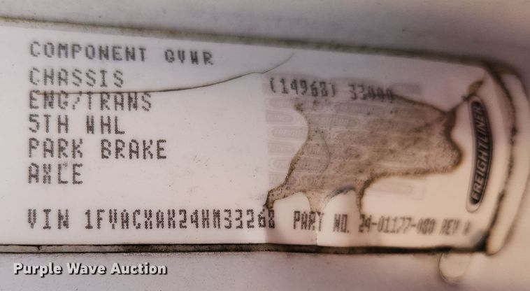 image for item DI6258 2004 Freightliner Business Class M2  refrigerated truck