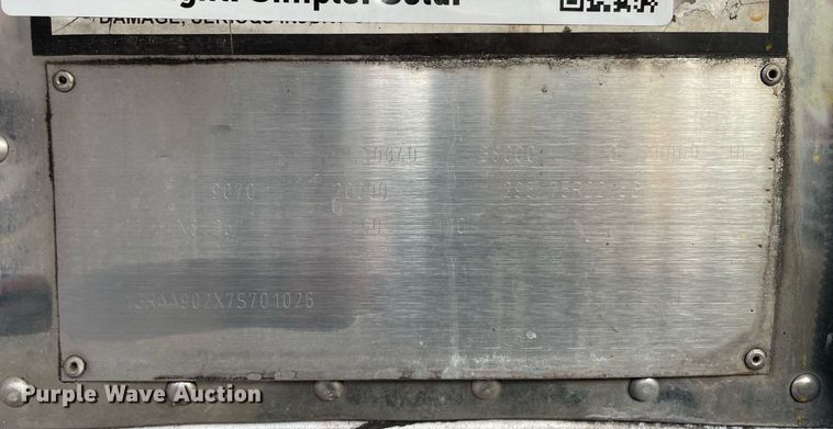 image for item DI6259 2007 Great Dane  refrigerated van trailer