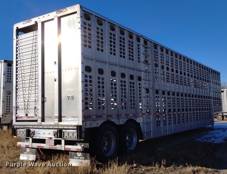 image for item DK8919 2016 Wilson PSDCL-402B  livestock trailer