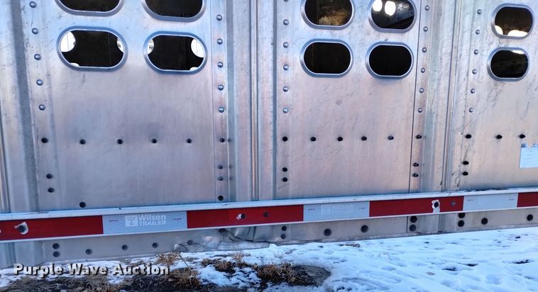 image for item DK8919 2016 Wilson PSDCL-402B  livestock trailer