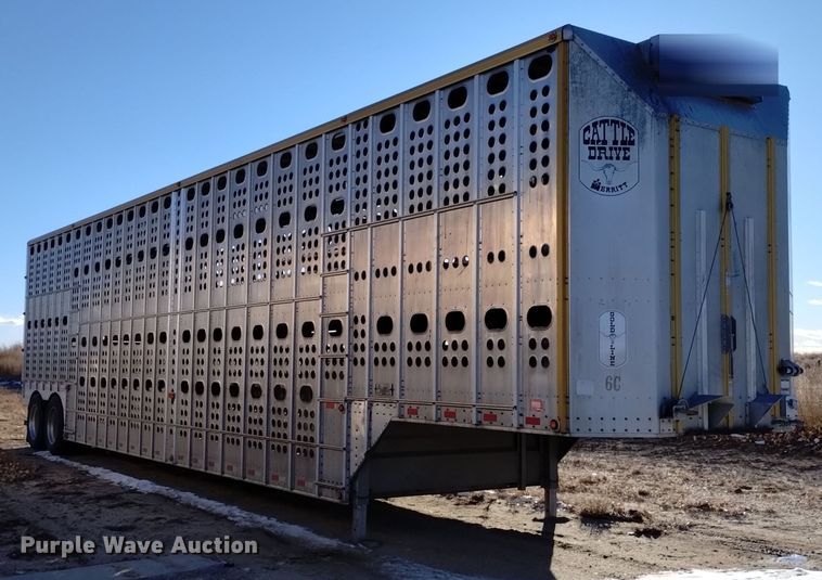 image for item DK8923 2012 Merritt Gold Line  livestock trailer