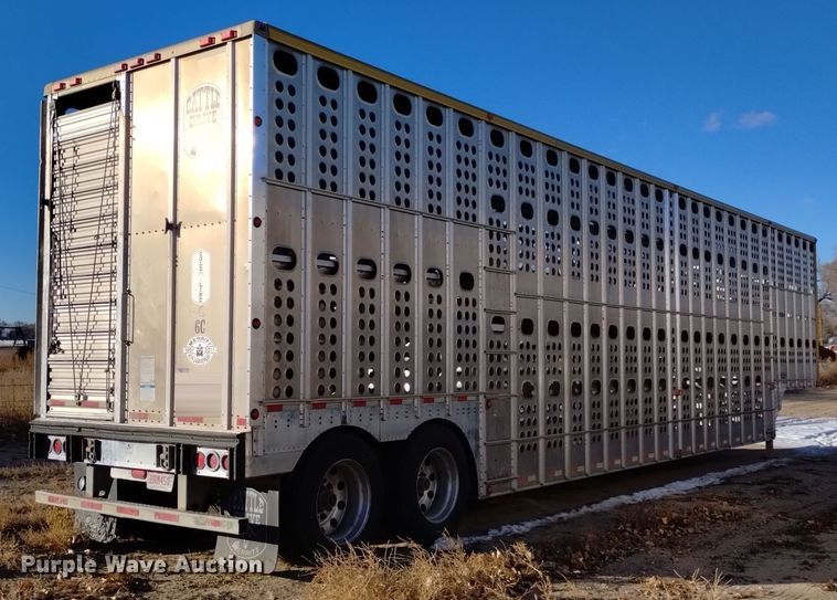 image for item DK8923 2012 Merritt Gold Line  livestock trailer