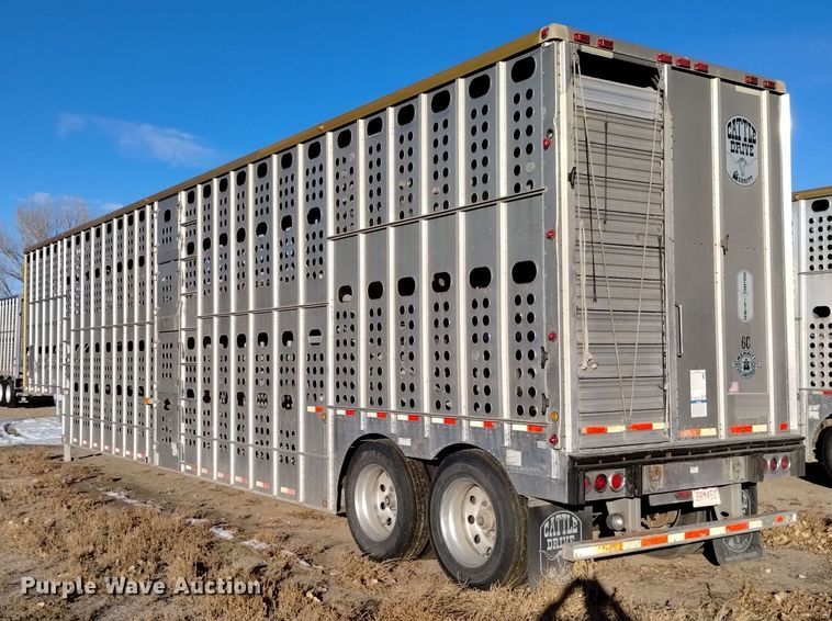 image for item DK8923 2012 Merritt Gold Line  livestock trailer