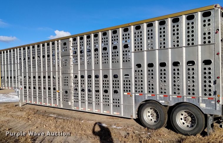 image for item DK8923 2012 Merritt Gold Line  livestock trailer