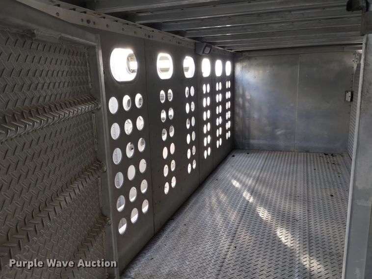 image for item DK8923 2012 Merritt Gold Line  livestock trailer