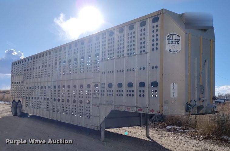 image for item DK8924 2012 Merritt Gold Line  livestock trailer