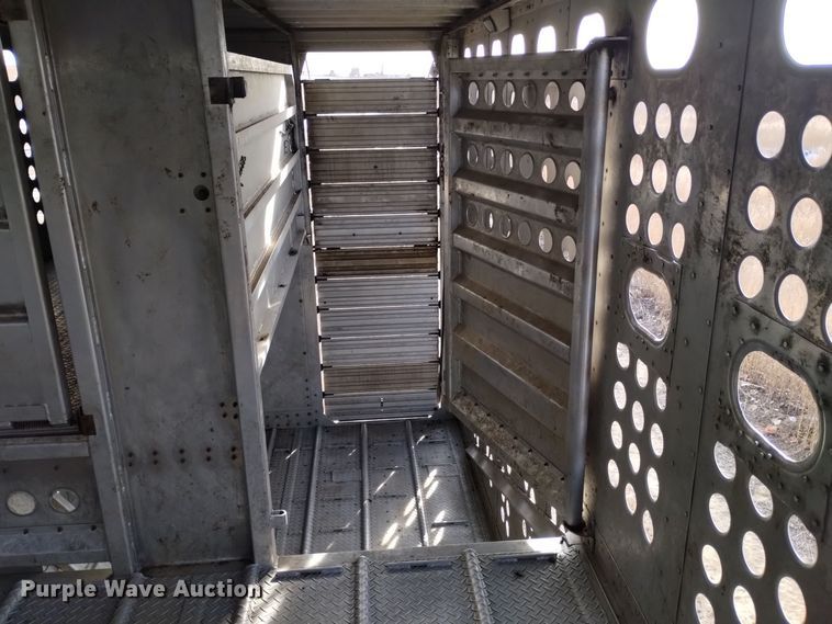 image for item DK8924 2012 Merritt Gold Line  livestock trailer