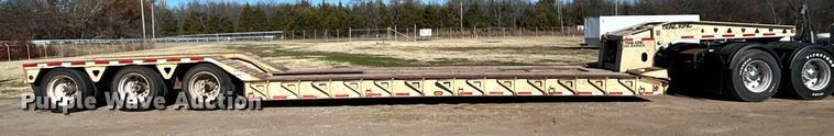 image for item DN0564 2008 Trail King TK110HDG-523  lowboy equipment trailer