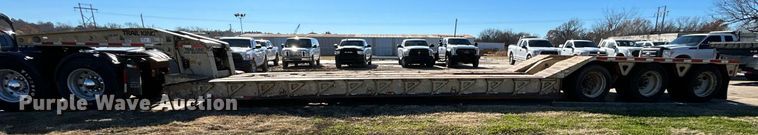 image for item DN0564 2008 Trail King TK110HDG-523  lowboy equipment trailer