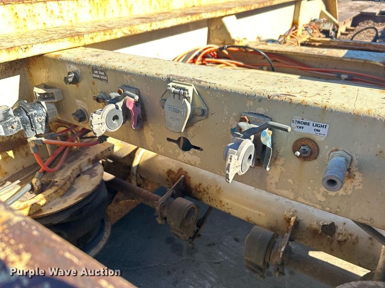 image for item DN0564 2008 Trail King TK110HDG-523  lowboy equipment trailer