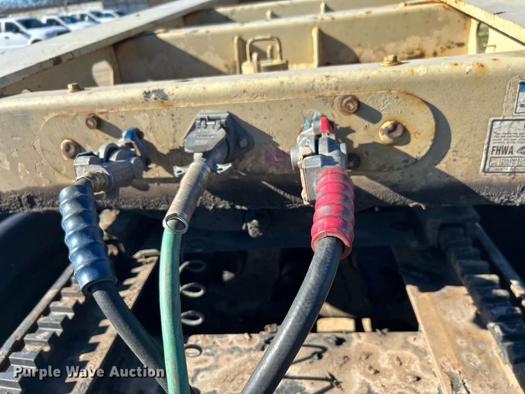 image for item DN0564 2008 Trail King TK110HDG-523  lowboy equipment trailer