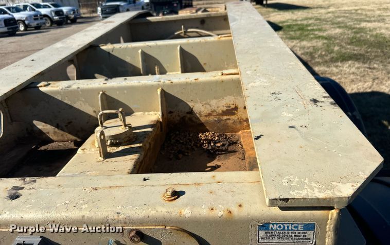 image for item DN0564 2008 Trail King TK110HDG-523  lowboy equipment trailer