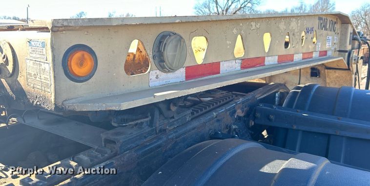 image for item DN0564 2008 Trail King TK110HDG-523  lowboy equipment trailer