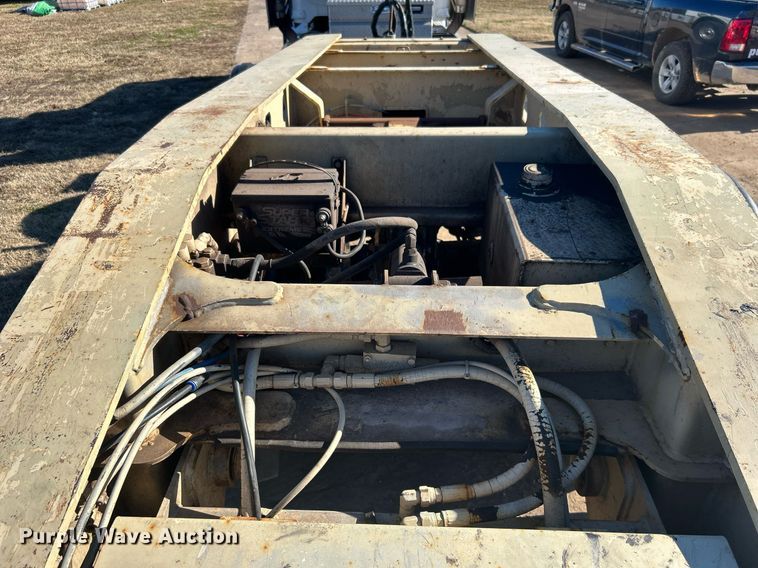 image for item DN0564 2008 Trail King TK110HDG-523  lowboy equipment trailer