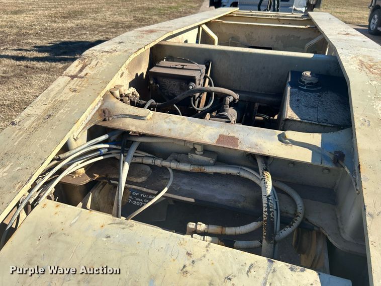 image for item DN0564 2008 Trail King TK110HDG-523  lowboy equipment trailer