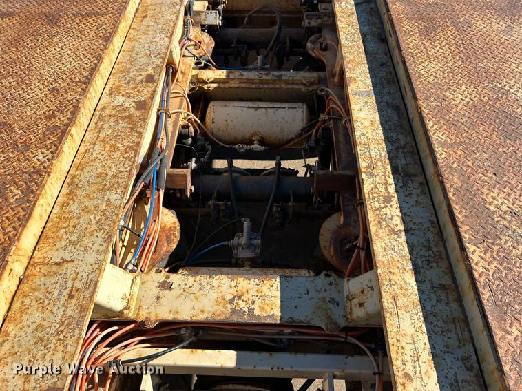 image for item DN0564 2008 Trail King TK110HDG-523  lowboy equipment trailer