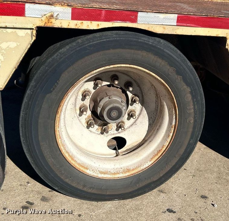 image for item DN0564 2008 Trail King TK110HDG-523  lowboy equipment trailer