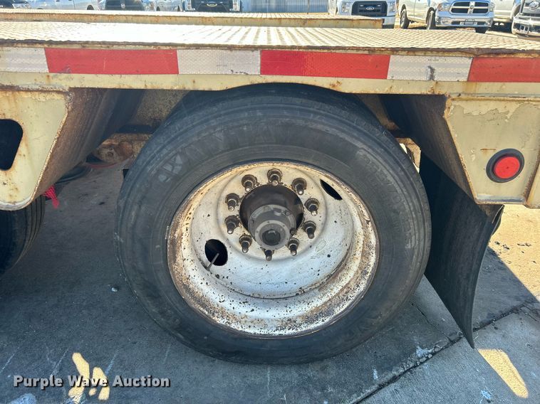 image for item DN0564 2008 Trail King TK110HDG-523  lowboy equipment trailer