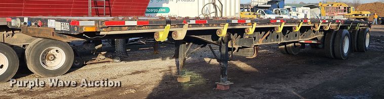 image for item DN7149 2001 Transcraft  flatbed trailer