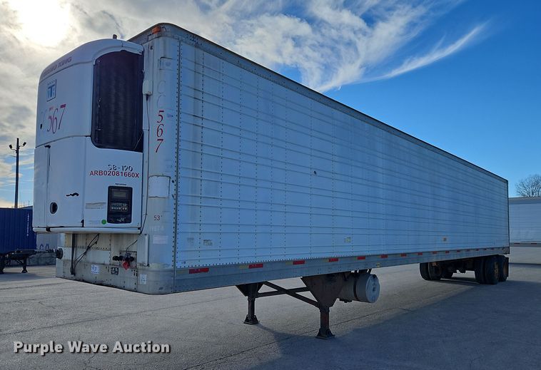 image for item DN7156 1999 Trailmobile  refrigerated van trailer