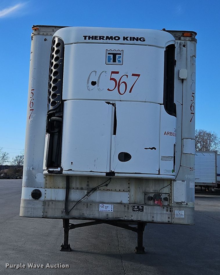 image for item DN7156 1999 Trailmobile  refrigerated van trailer