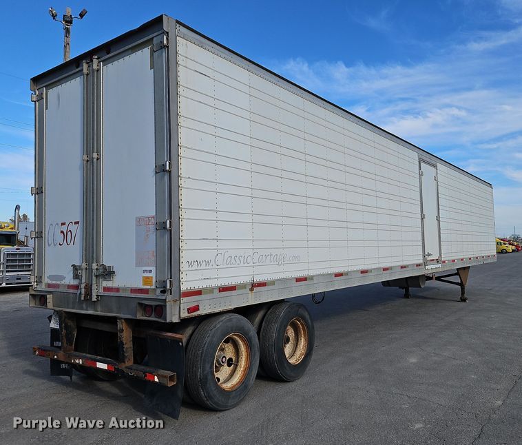 image for item DN7156 1999 Trailmobile  refrigerated van trailer