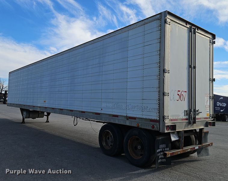 image for item DN7156 1999 Trailmobile  refrigerated van trailer