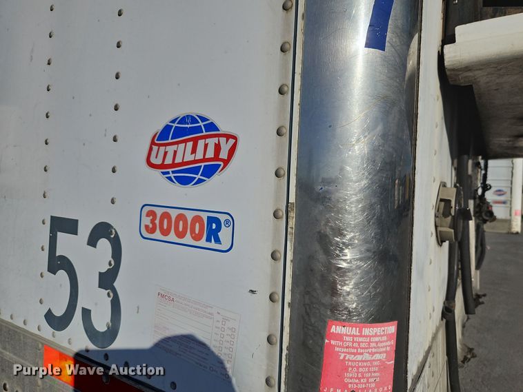 image for item DN7158 2005 Utility VS2RA  refrigerated van trailer