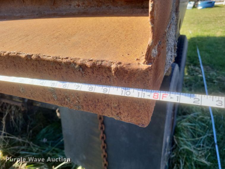 image for item DO4769 1987 Hilbilt  end dump trailer