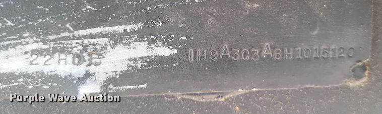 image for item DO4769 1987 Hilbilt  end dump trailer