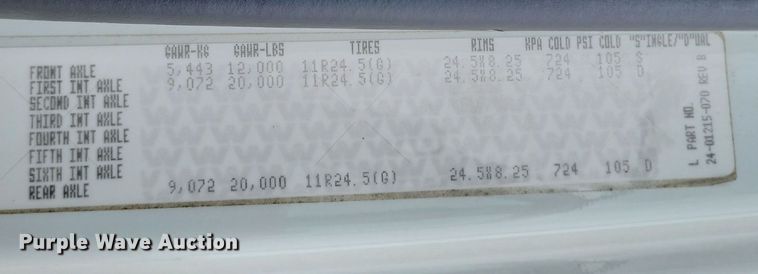 image for item DO4778 2016 Western Star 5700XE  semi truck