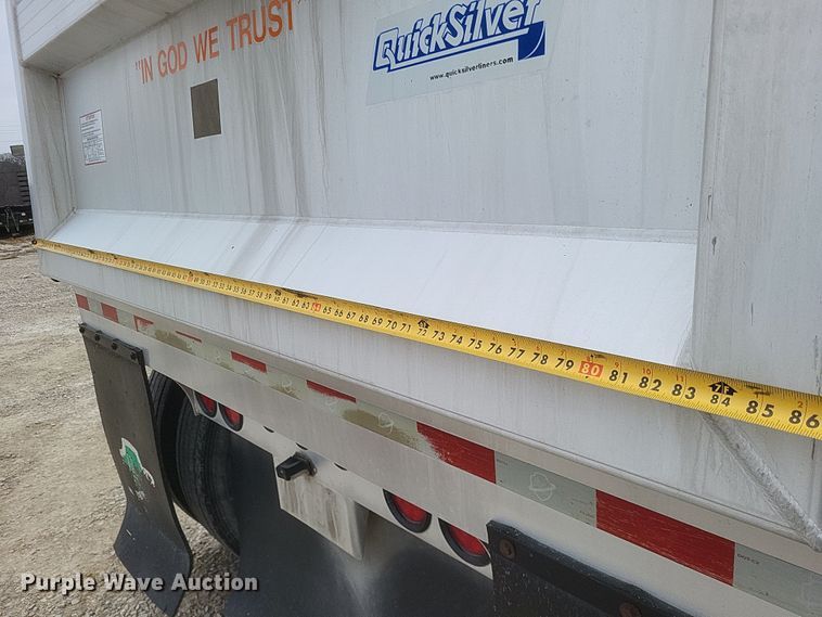 image for item DO4779 2018 Armorlite S-85-39-54 SS OP  end dump pup trailer