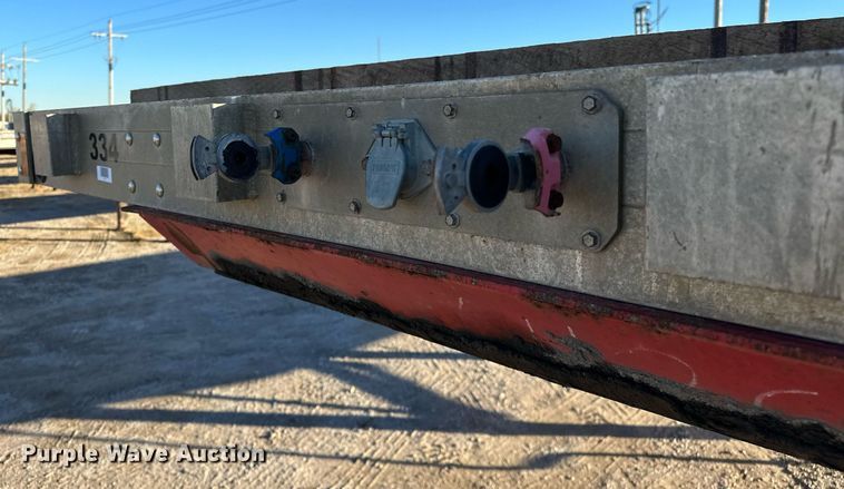 image for item DO5179 2012 Doonan 4820BLKTTIKB  flatbed trailer