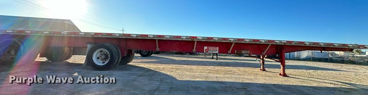 image for item DO5180 2012 Doonan 4820BLKTTIKB  flatbed trailer