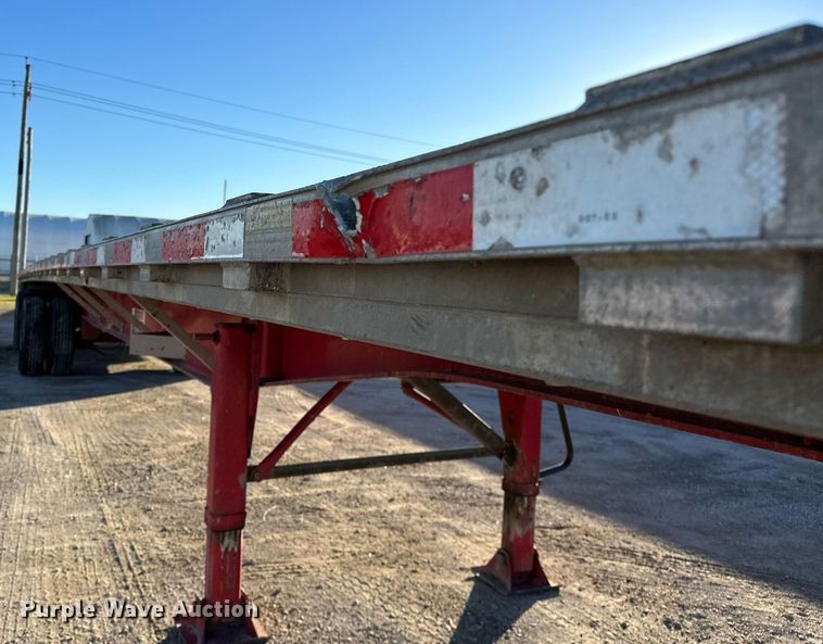 image for item DO5180 2012 Doonan 4820BLKTTIKB  flatbed trailer
