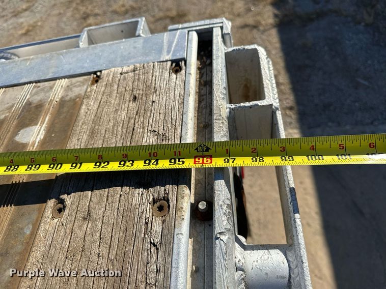 image for item DO5188 2012 Doonan 4820BLKTTIKB  flatbed trailer